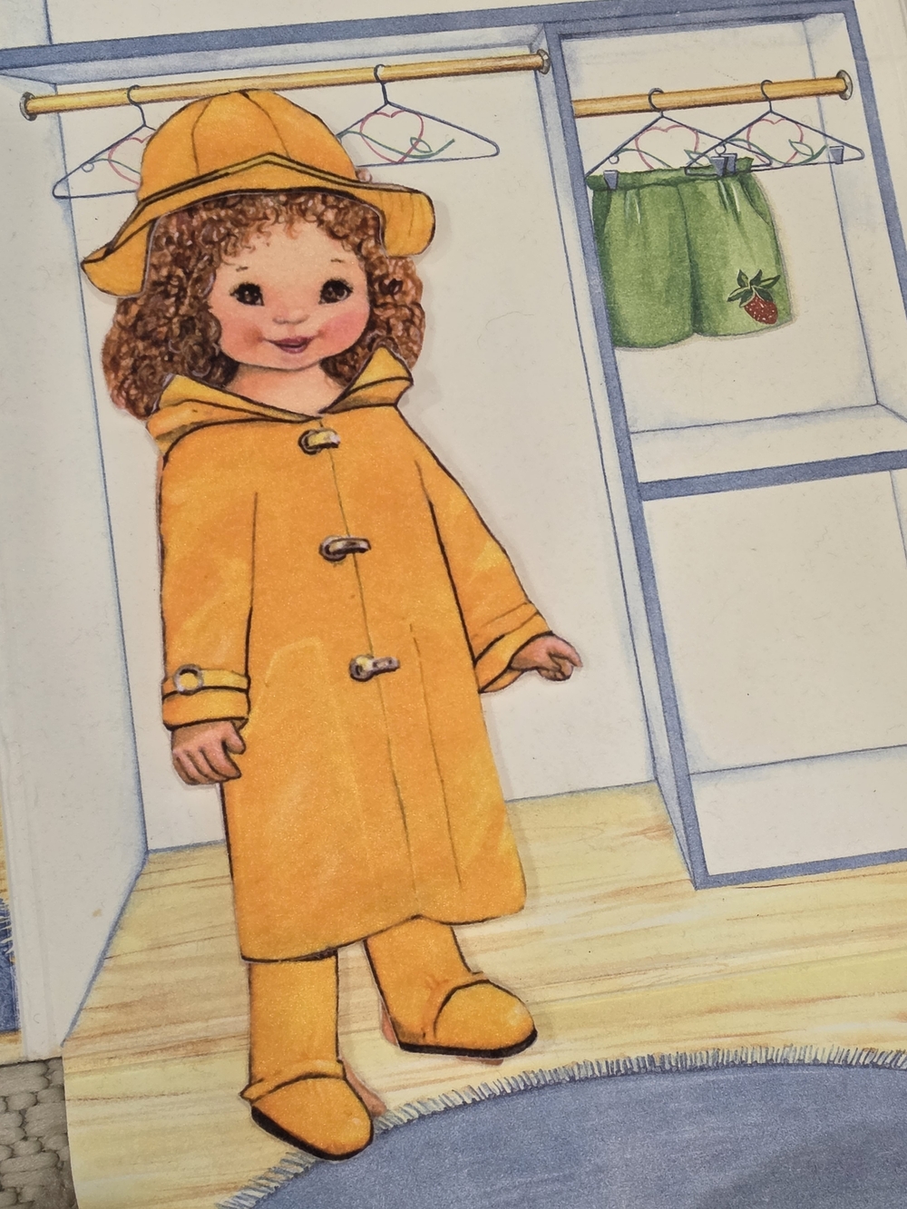 Vintage 90s Forever Friends Felt Doll Collection 1 Dolls Closet Playset Lindsey